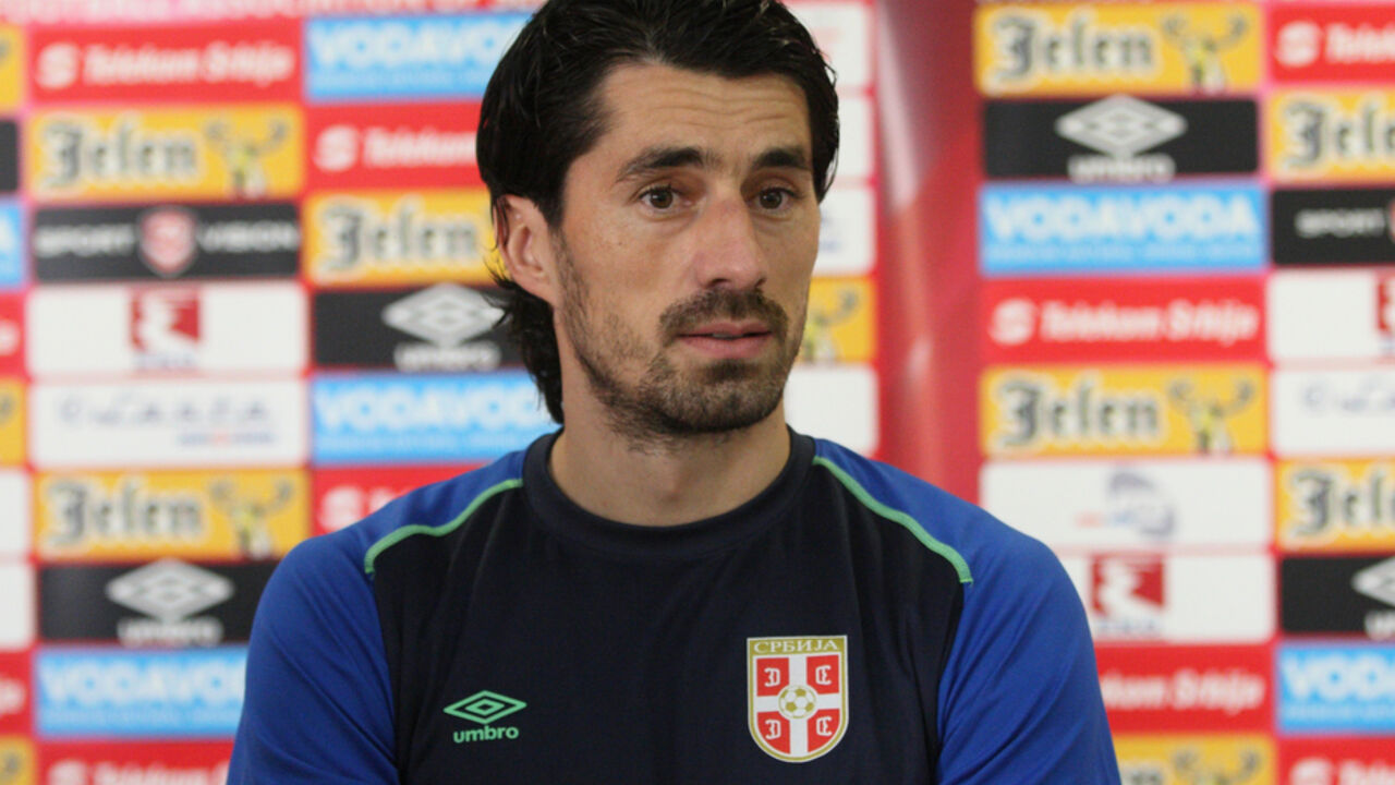 Milan Biševac u dresu reprezentacije