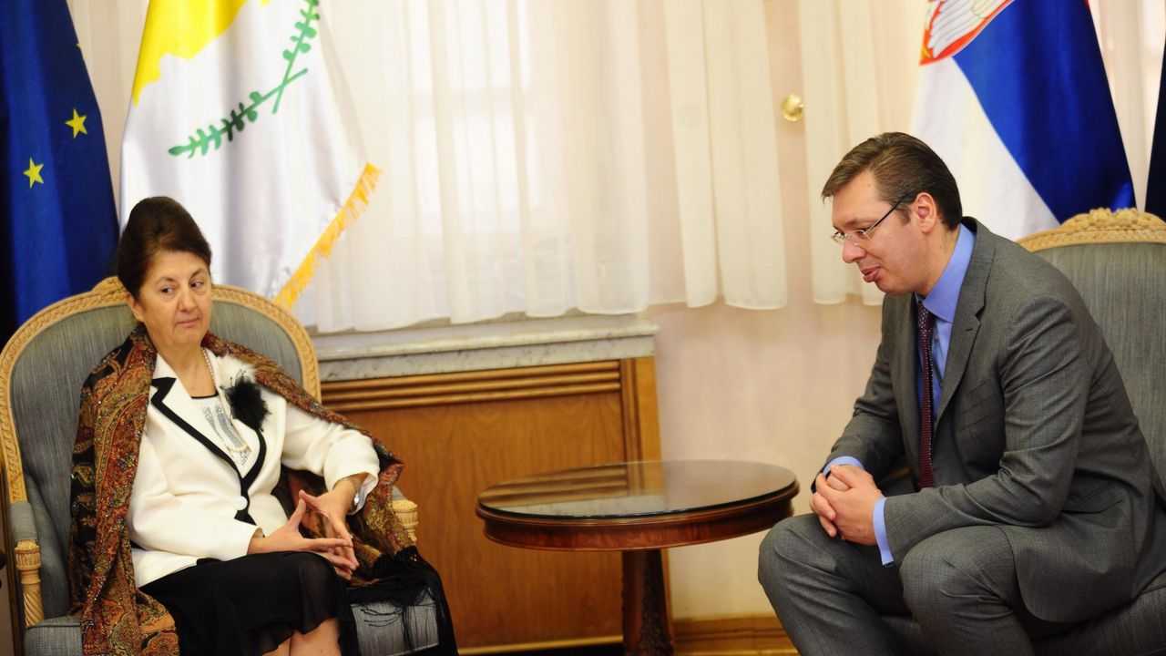 ambasadorka Kipra Nafsika Krusti kod premijera Aleksandra Vučića