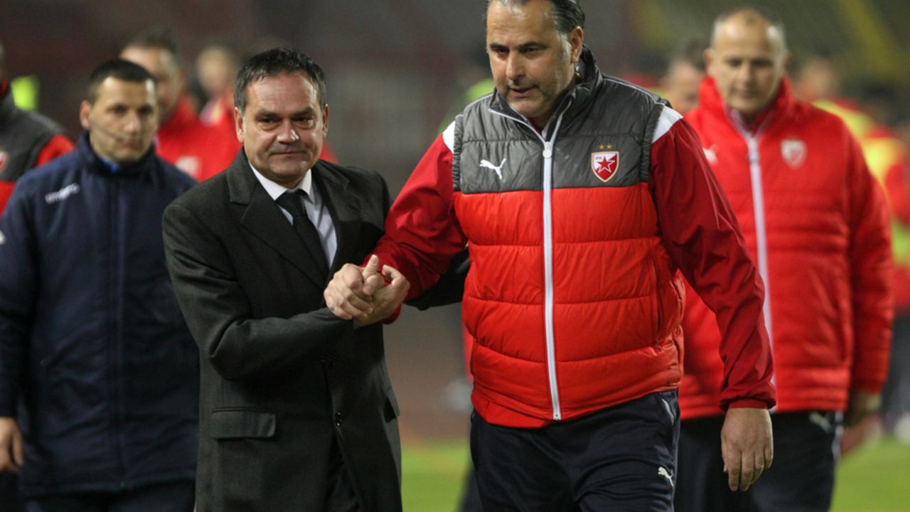 Miodar Božović, trener Crvene zvezde