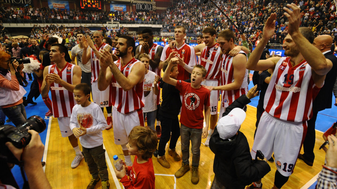 Košarkaši Crvene zvezde