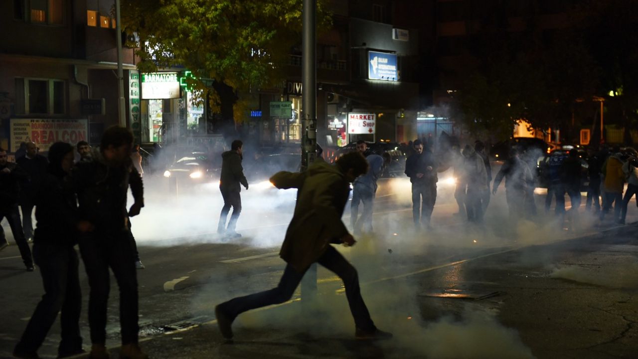 Protest opozicije u Prištini