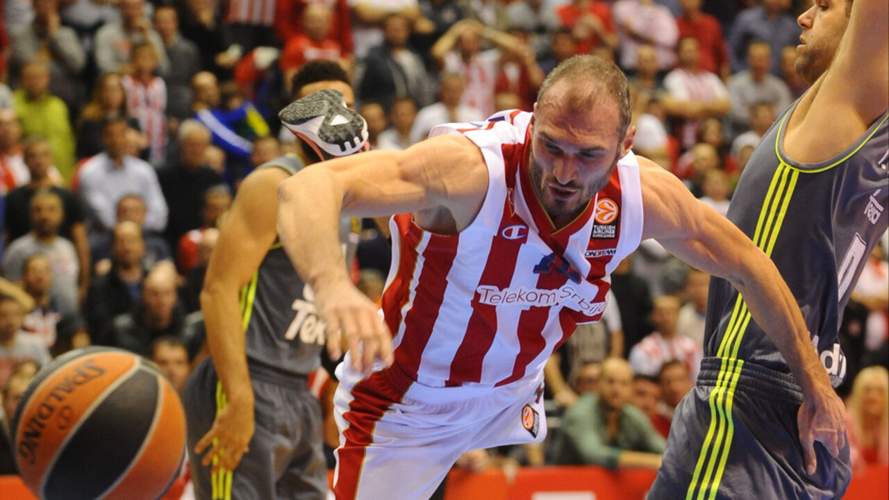 Marko Simonović na meču sa Realom