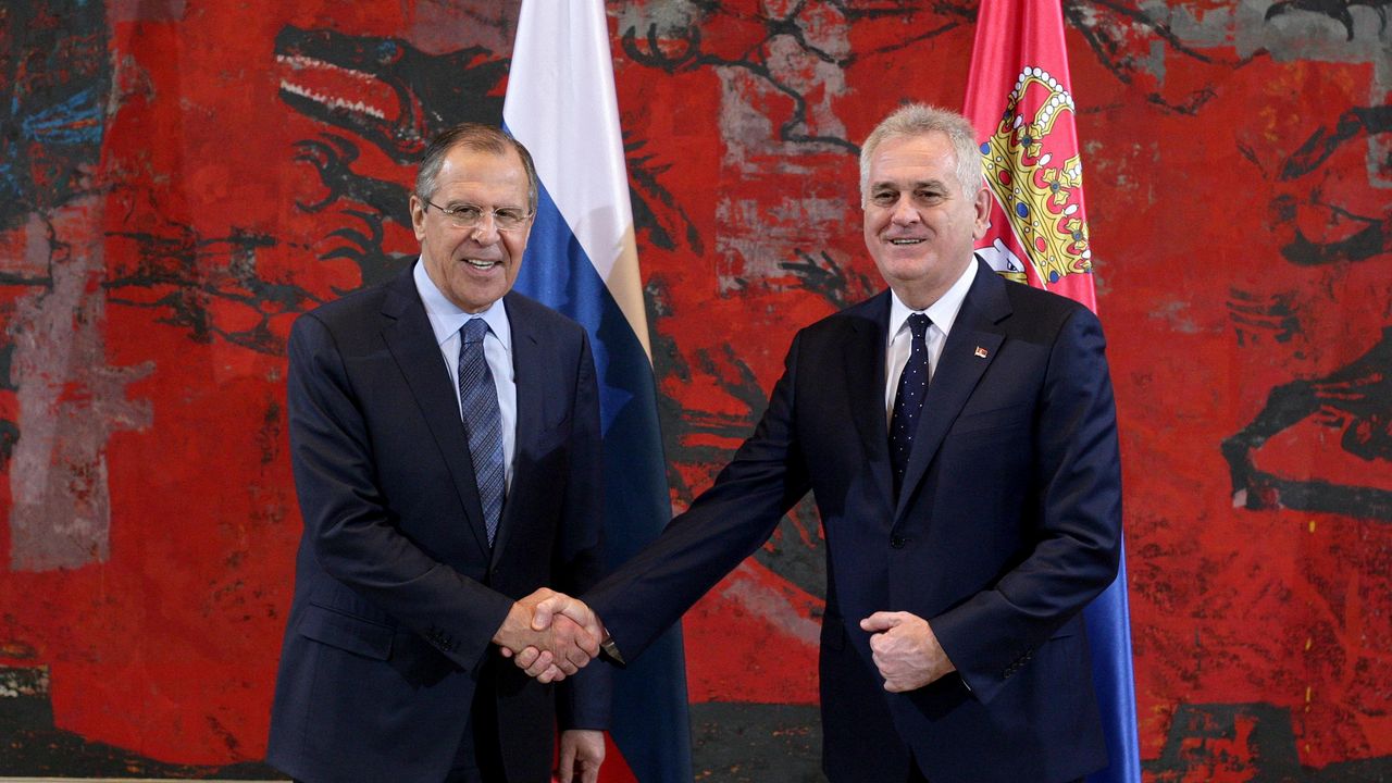 Tomislav Nikolić i Sergej Lavrov
