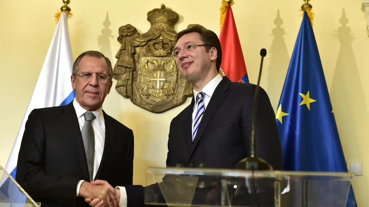 Aleksandar Vučić, Sergej Lavrov