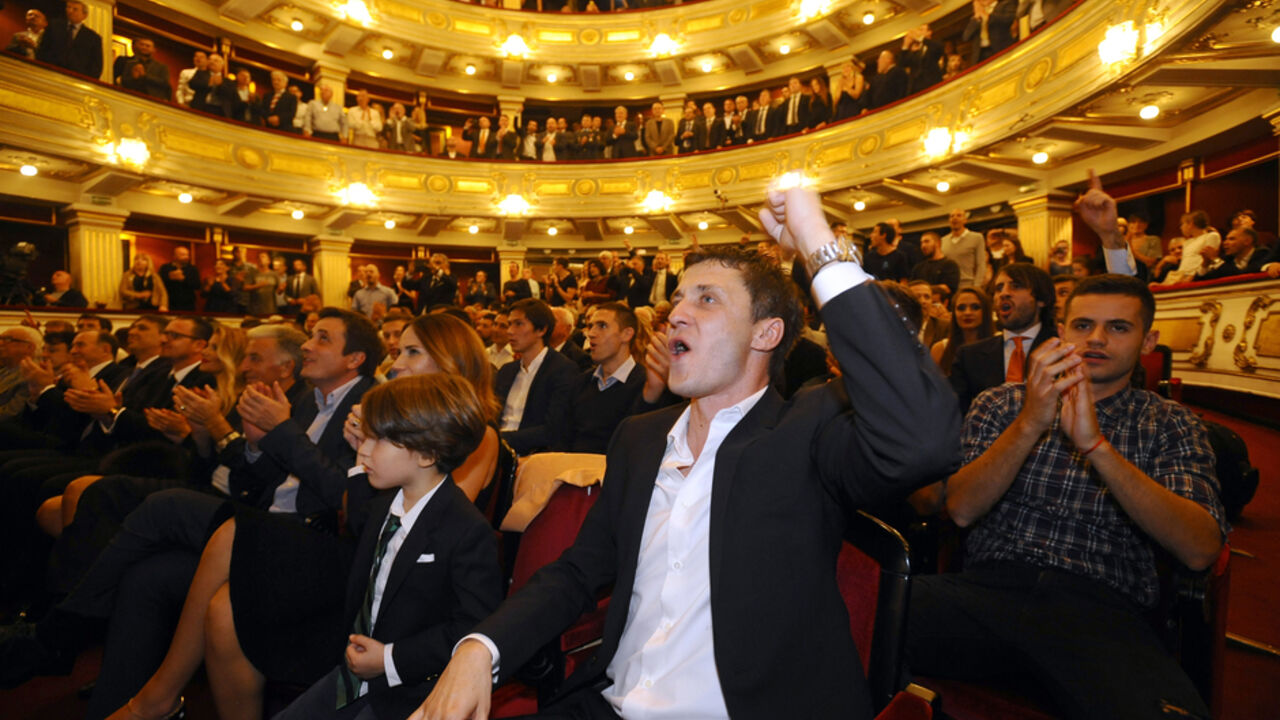 Kapiten Partizana Saša Ilić