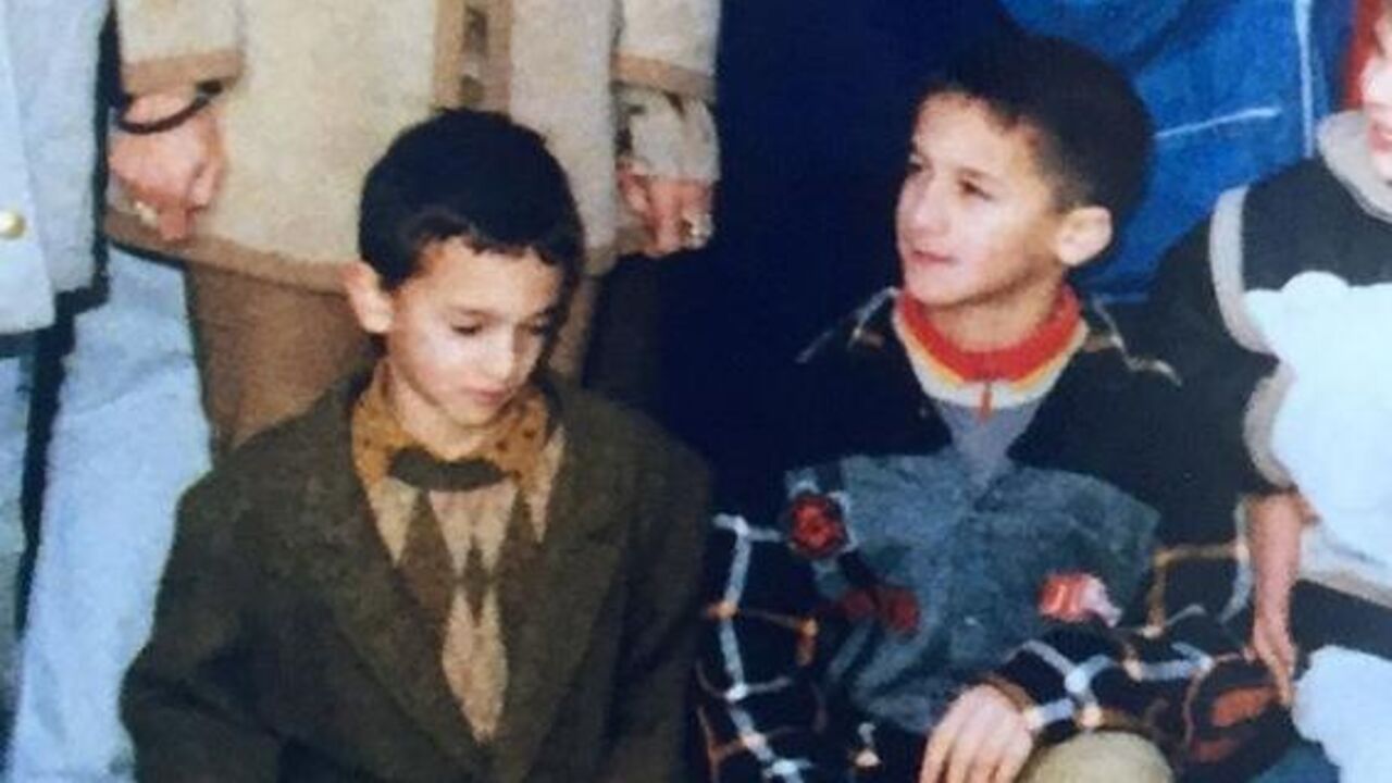 Staniša Mandić kad je bio mali 