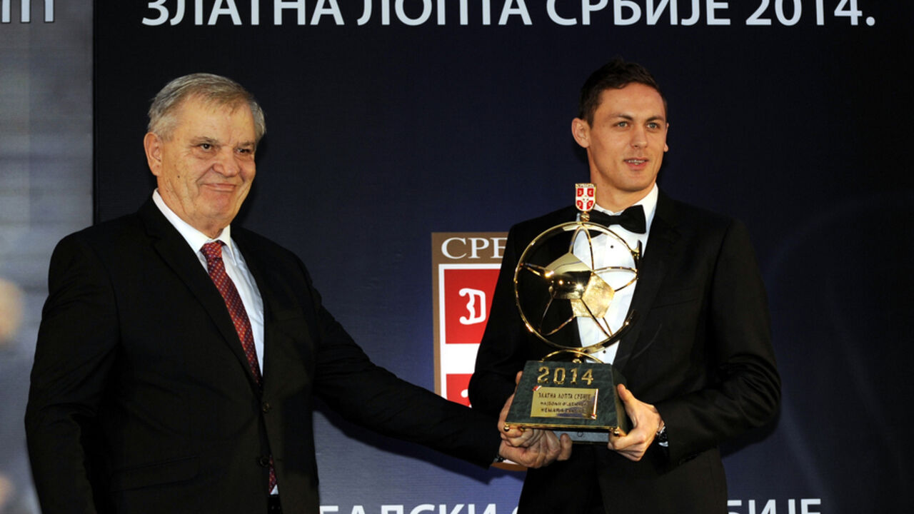 Tomislav Karadžić na dodeli nahgrade najboljem fudbaleru