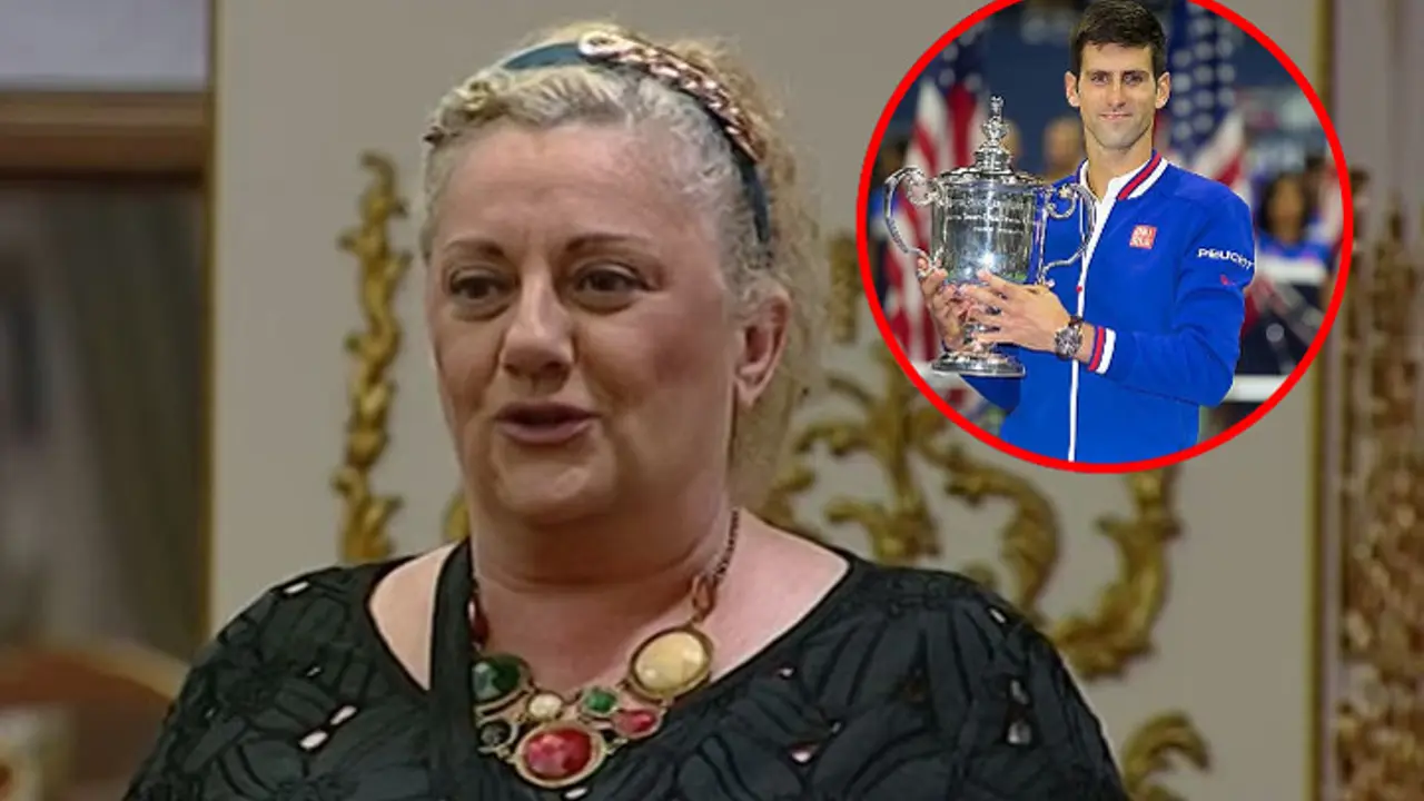 Vesna Rivas i Novak Đoković
