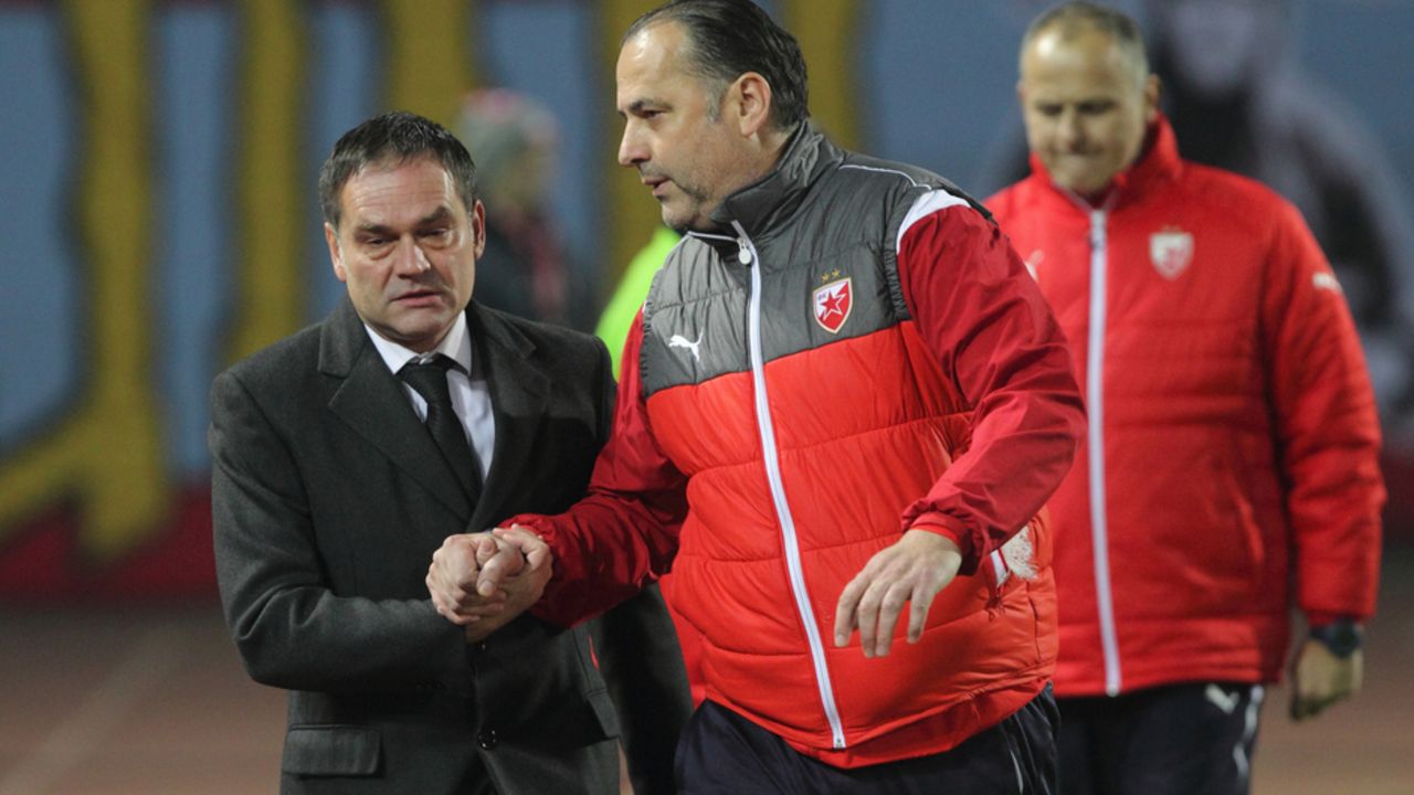 Miodrag Božović, trener Crvene zvezde