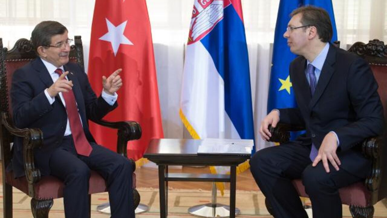 Aleksandar Vučić i Ahmet Davutoglu