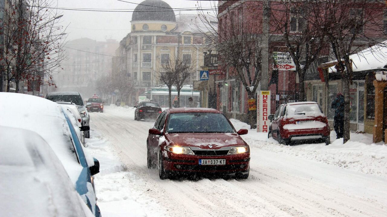 Sneg u Beograd