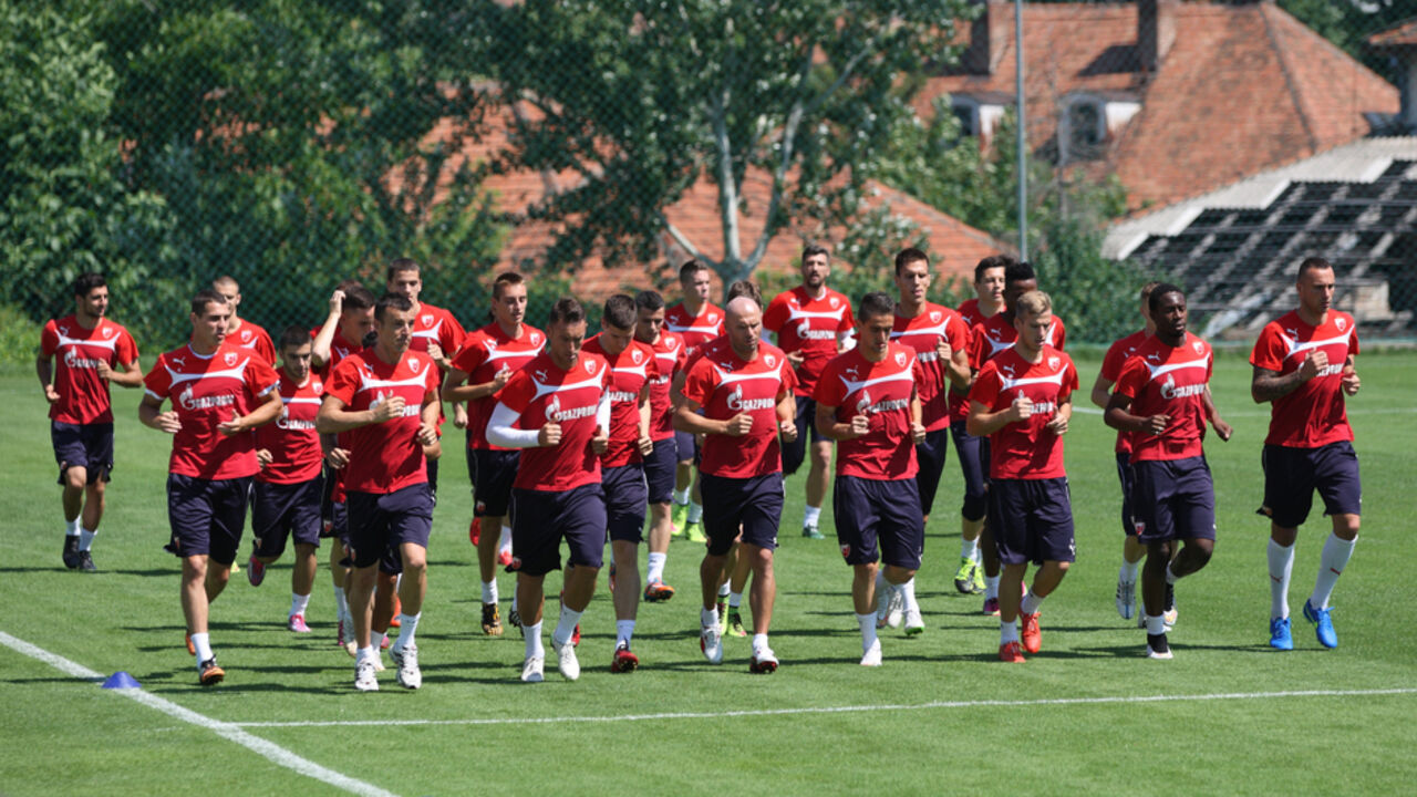 Fudbaleri Crvene zvezde