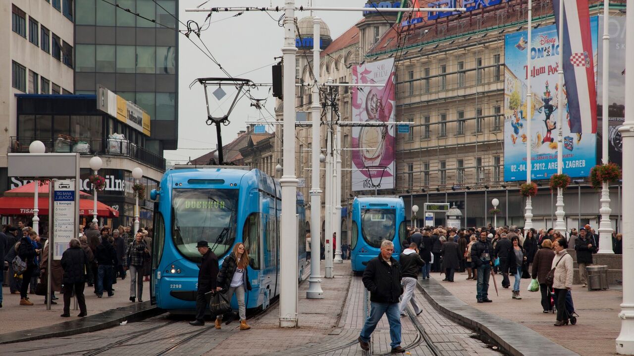 tramvaj u Zagrebu