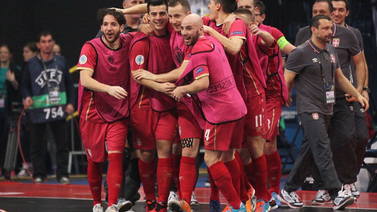Reprezentativci Srbije u futsalu