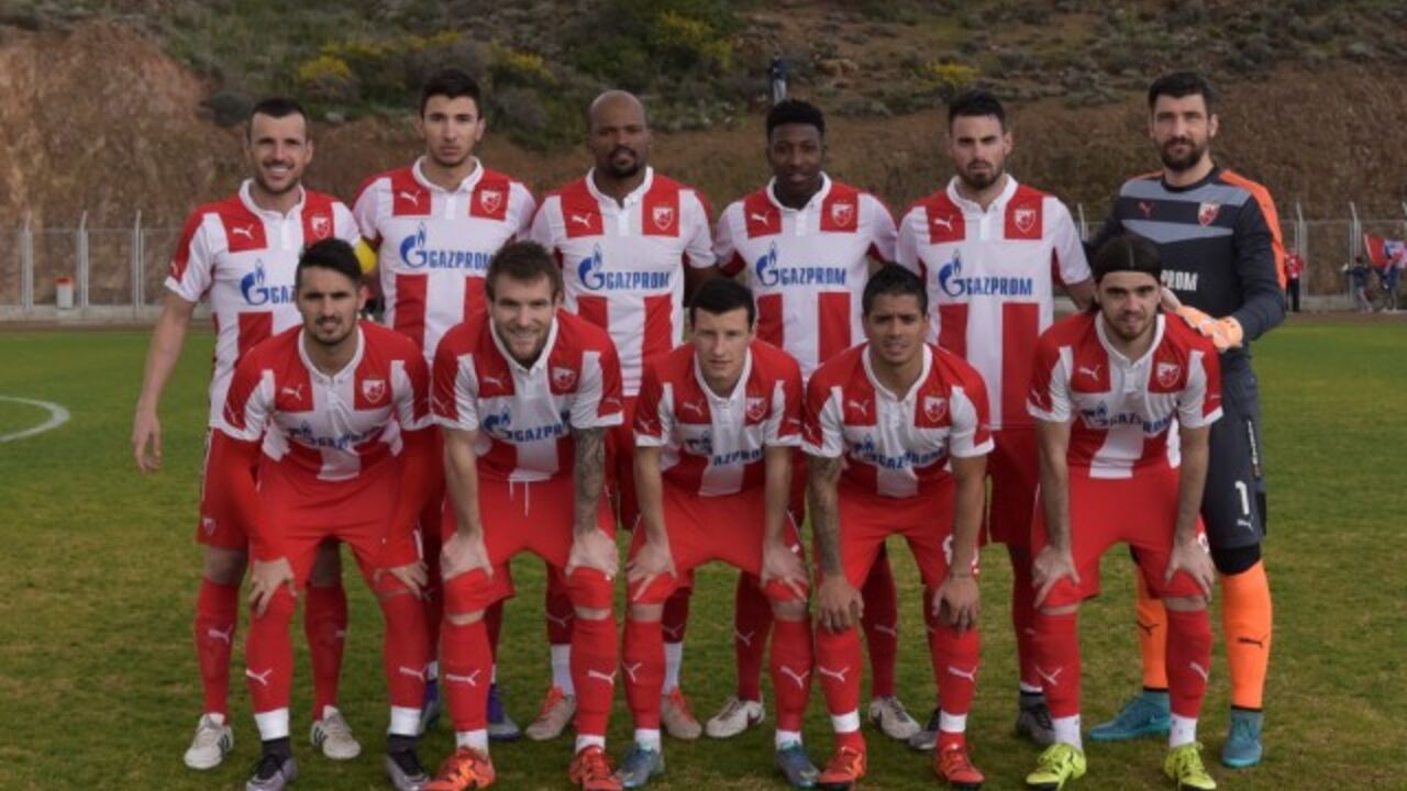 Fudbaleri Crvene zvezde pred meč sa Atlantasom