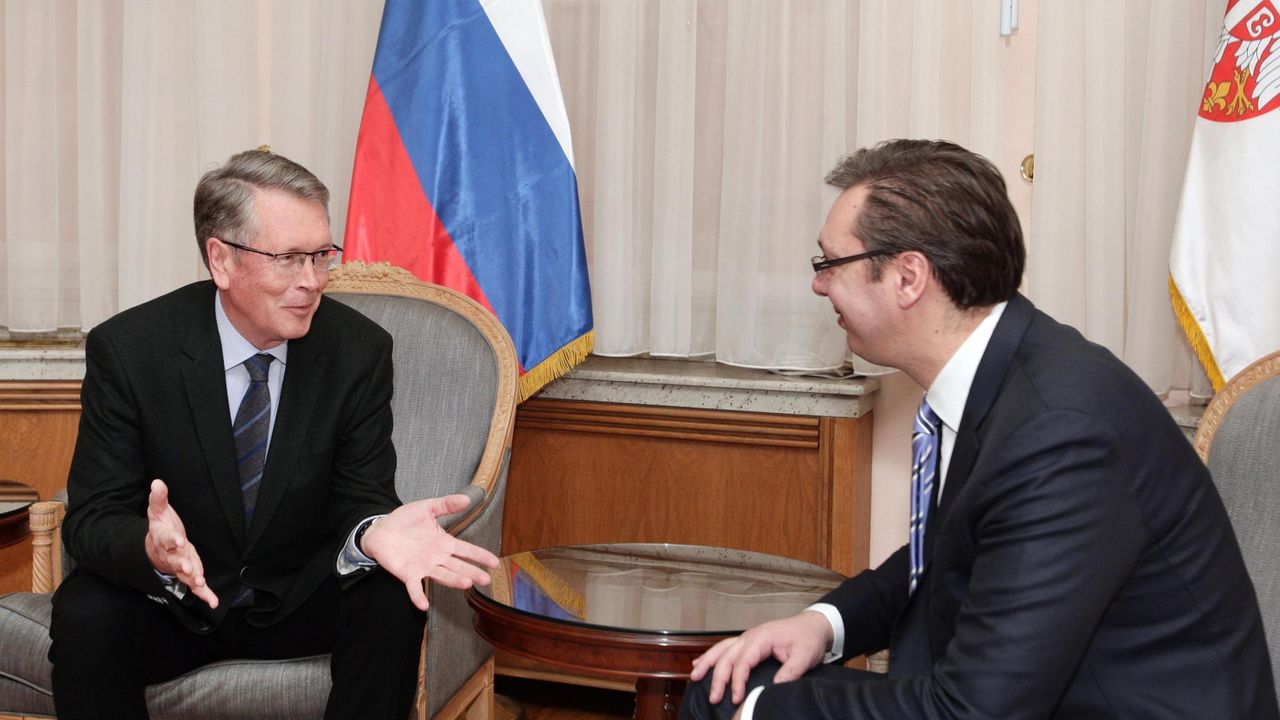 Aleksandar Vučić i Aleksandar Čepurin