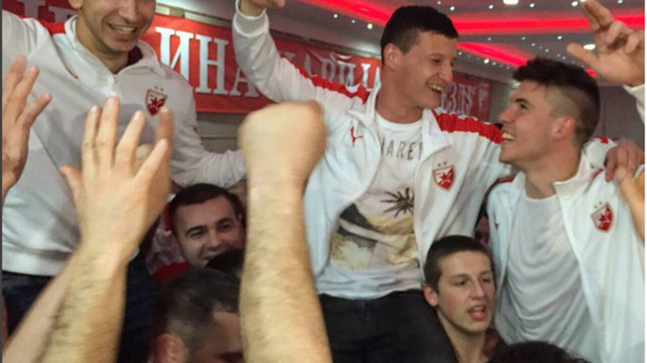 Fudbaleri Crvene zvezde u Bijeljini