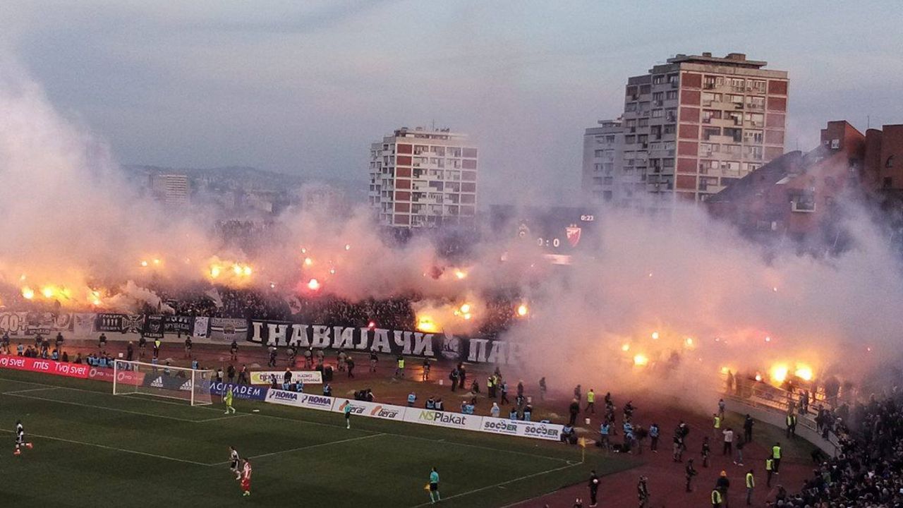 Navijači Parizana na derbiju