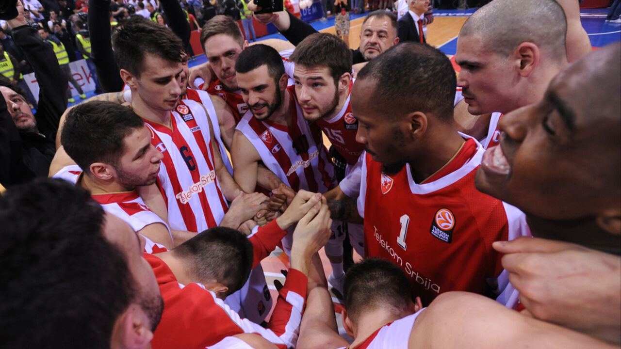 Košarkaši Crvene zvezde
