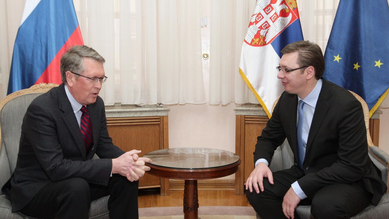 Aleksandar Čepurin i Aleksandar Vučić