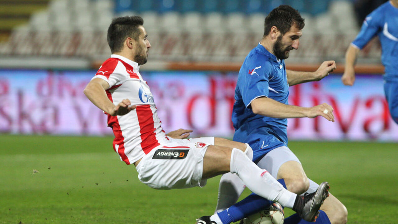 Detalj s utakmice Crvena zvezda - Jagodina