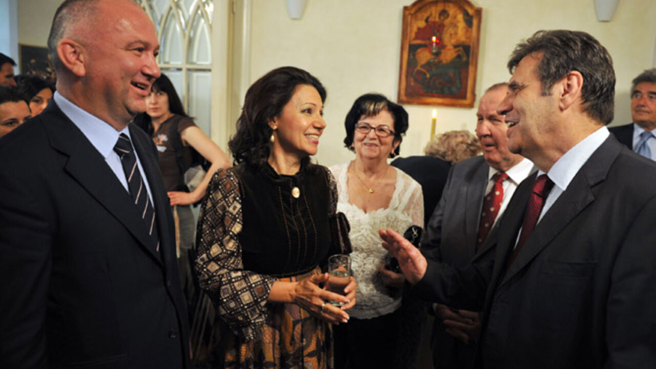 Vojislav Koštunica i Sanda Rašković Ivić