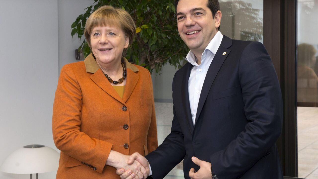 Angela Merkel i Aleksis Cipras