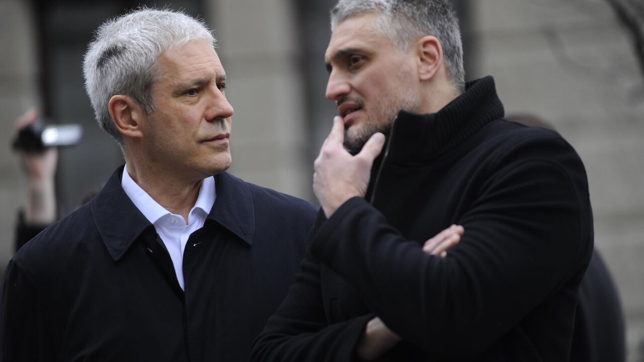 Boris Tadić i Čedomir Jovanović