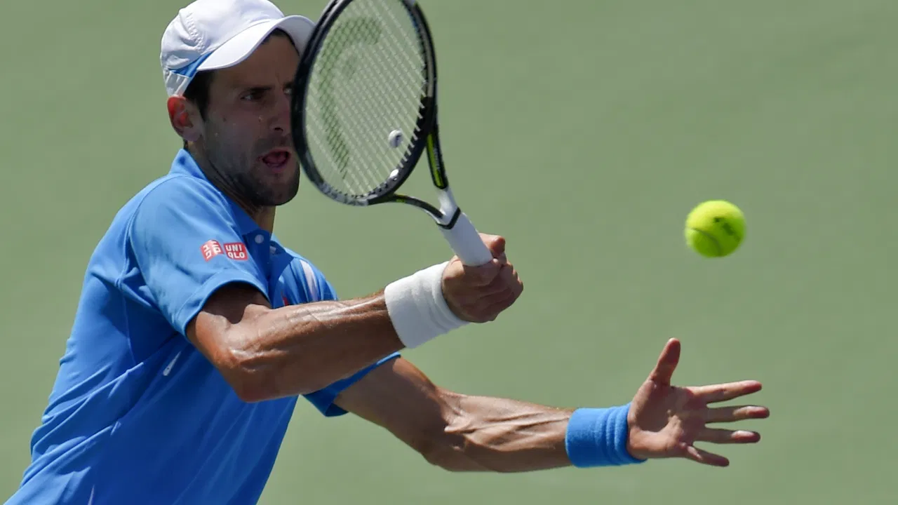 Novak Đoković tokom finala Mastersa u Indijan Velsu