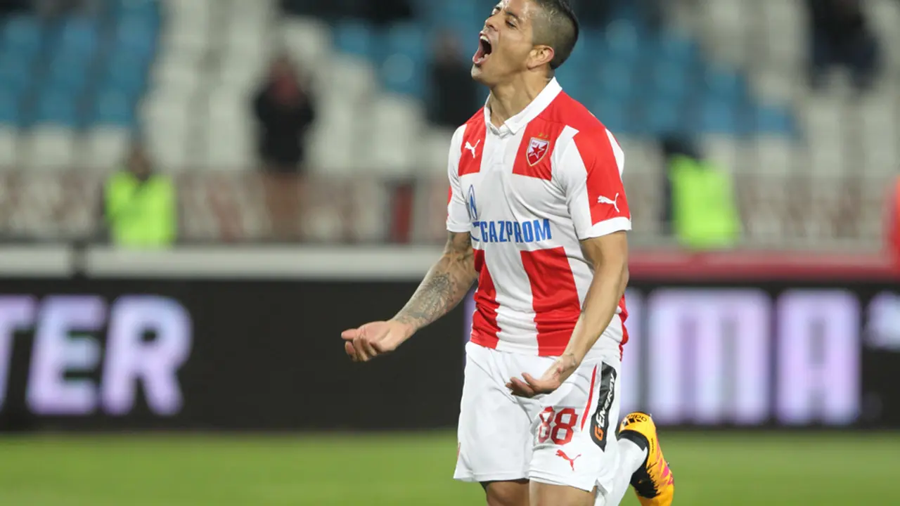 Luis Ibanjez, fudbaler Crvene zvezde
