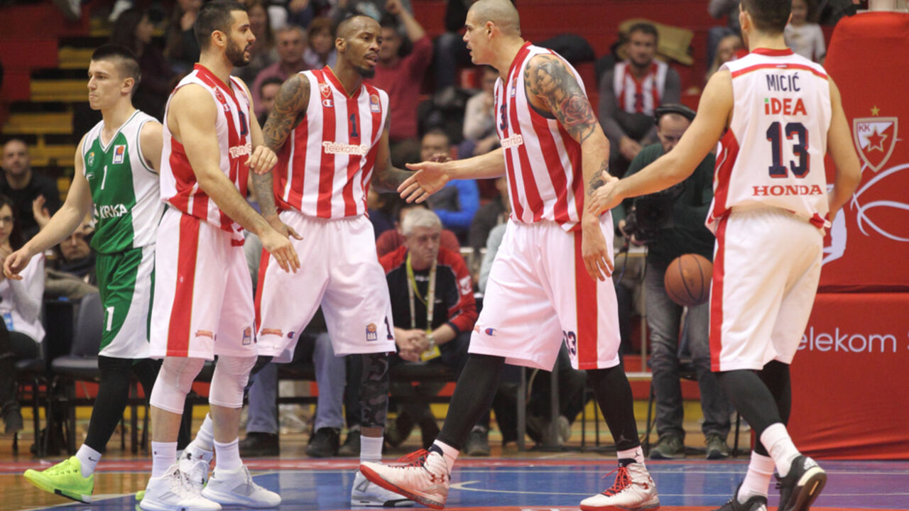 Košarkaši Crvene zvezde
