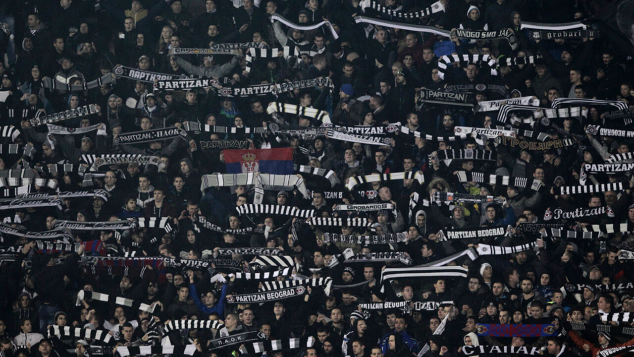 Navijači Partizana Grobari