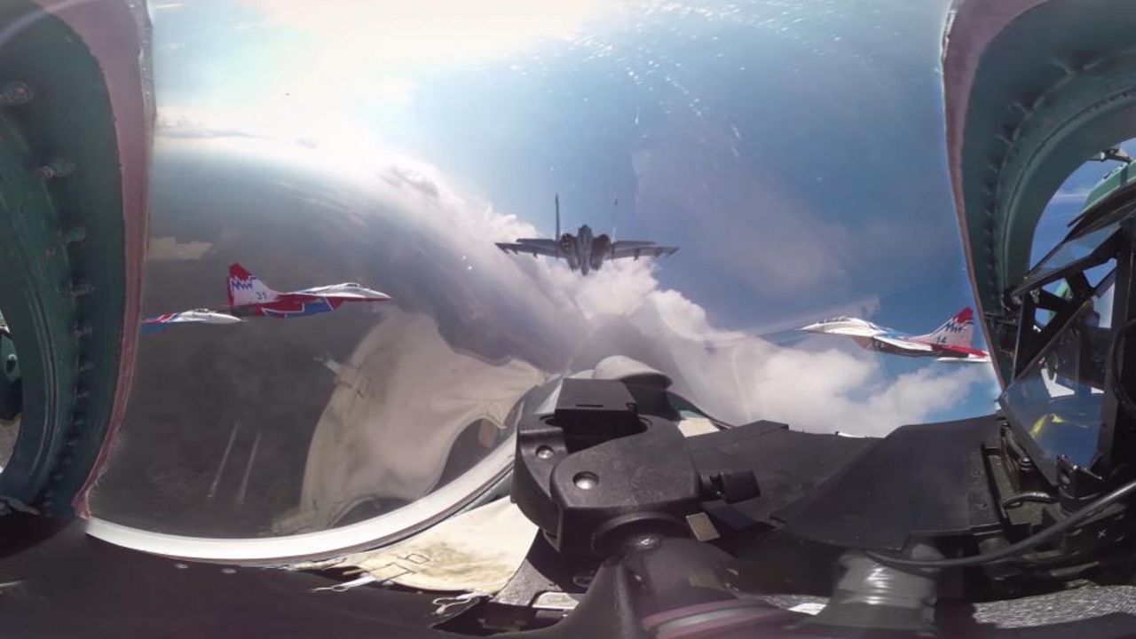Kokpit Su-27