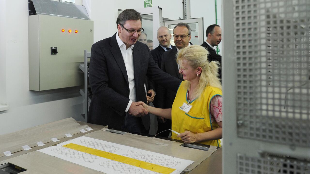 Aleksandar Vučić u Inđiji