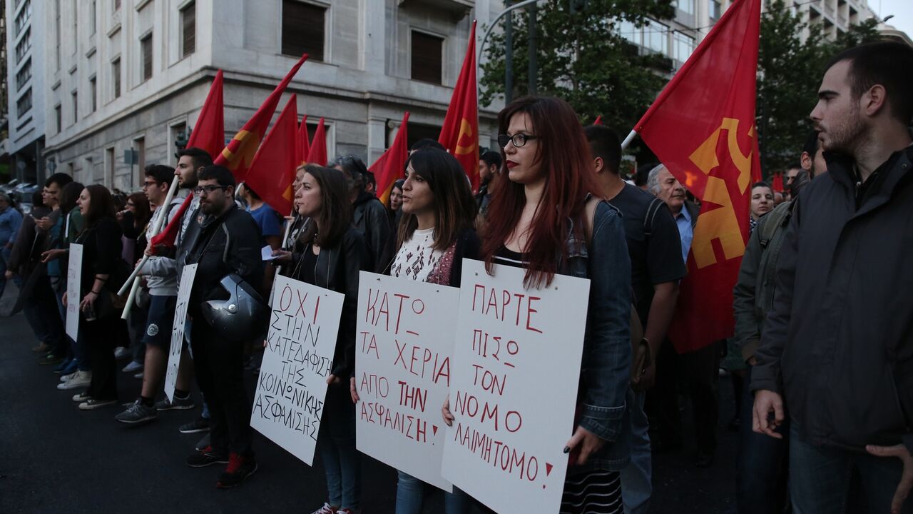 demonstracije u Grčkoj