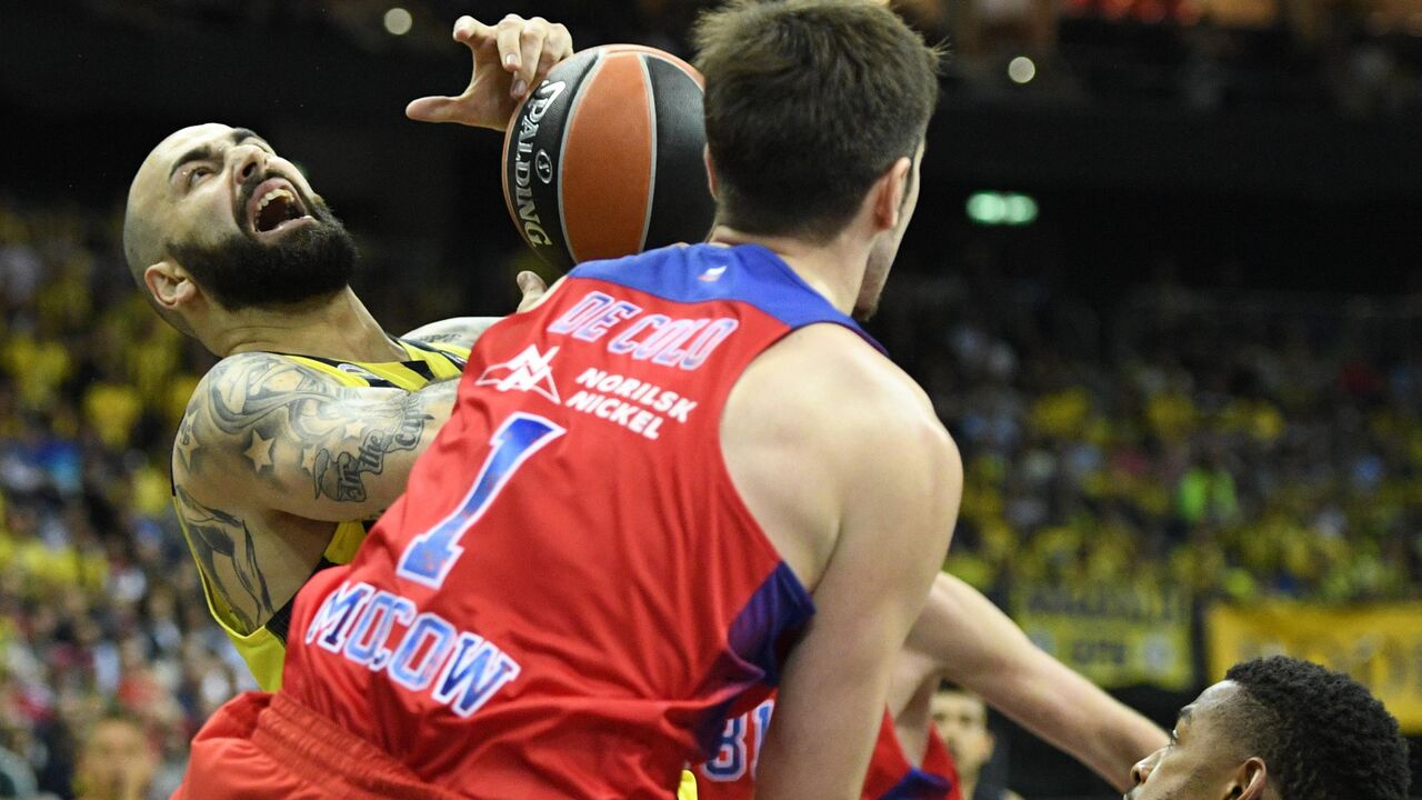 Detalj s utakmice CSKA - Fenerbahče