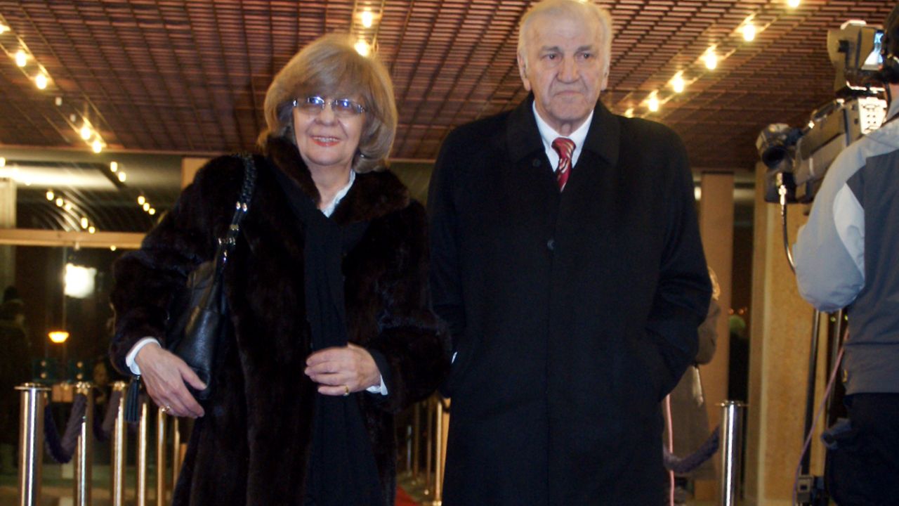 Velimir Bata Živojinović sa suprugom Lulom