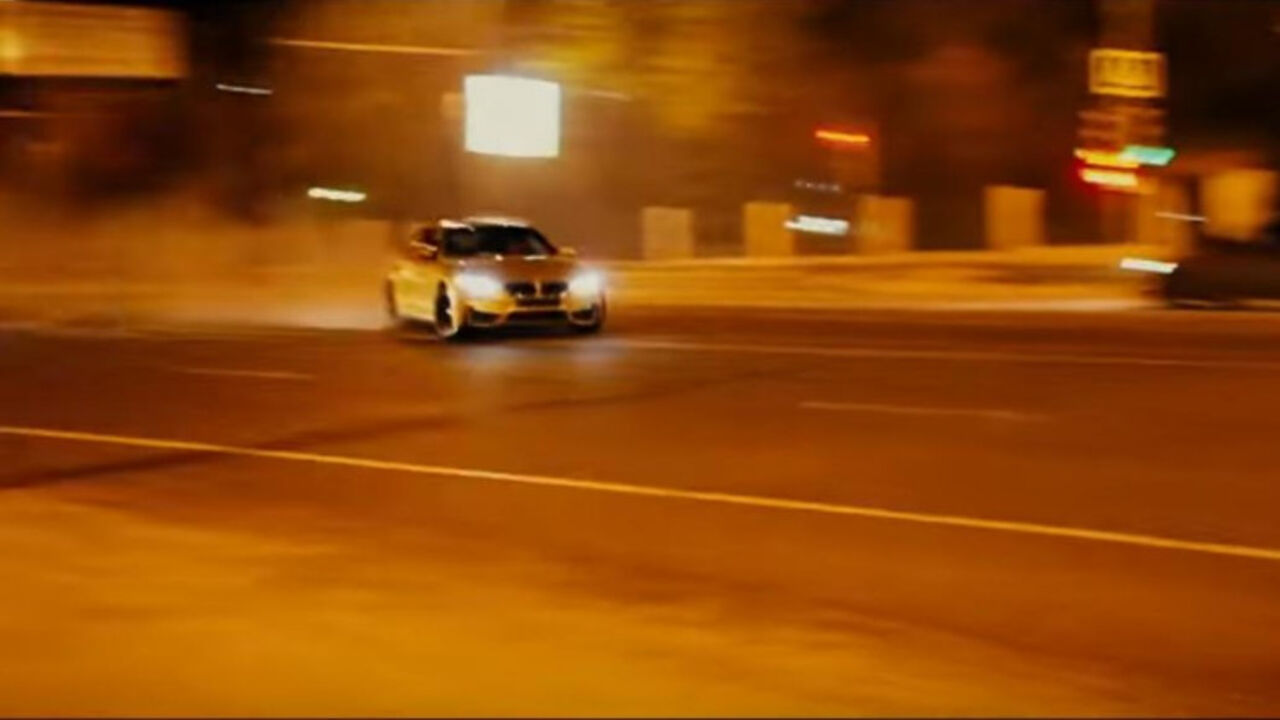 Luda vožnja BMW-om po Moskvi
