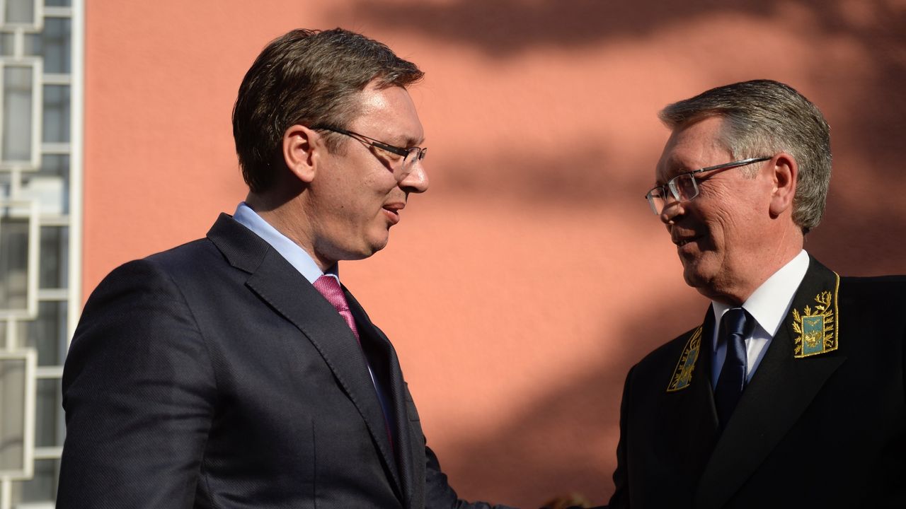 Aleksandar Čepurin i Aleksandar Vučić