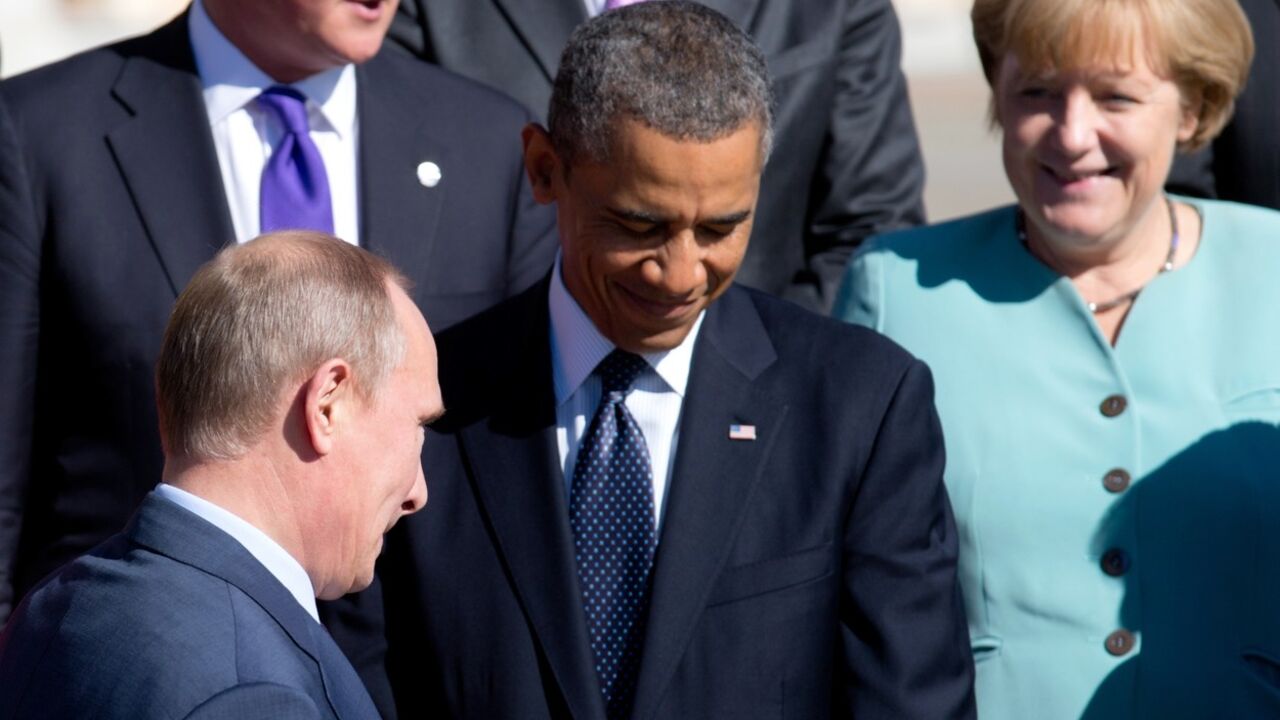 Putin, Obama, Merkel, Kameron