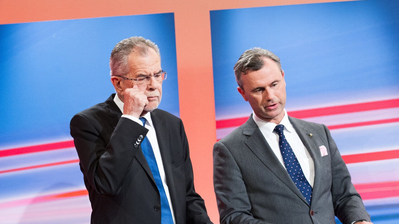Van der Belen i Norber Hofer