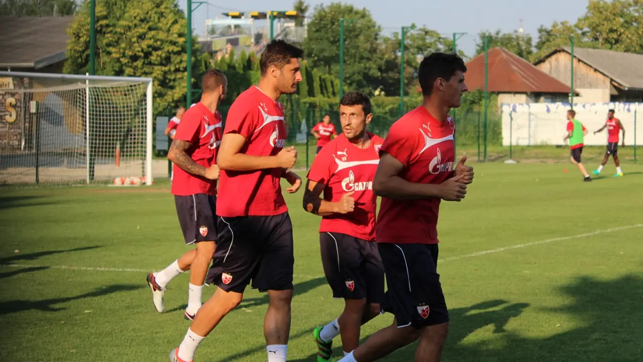 Fudbaleri Crvene zvezde na pripremama u Sloveniji