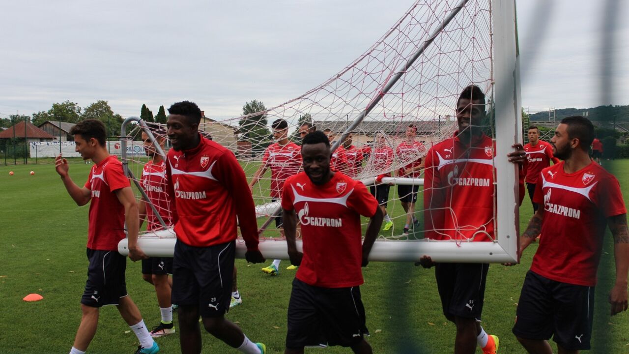 Fudbaleri Crvene zvezde na pripremama u Sloveniji