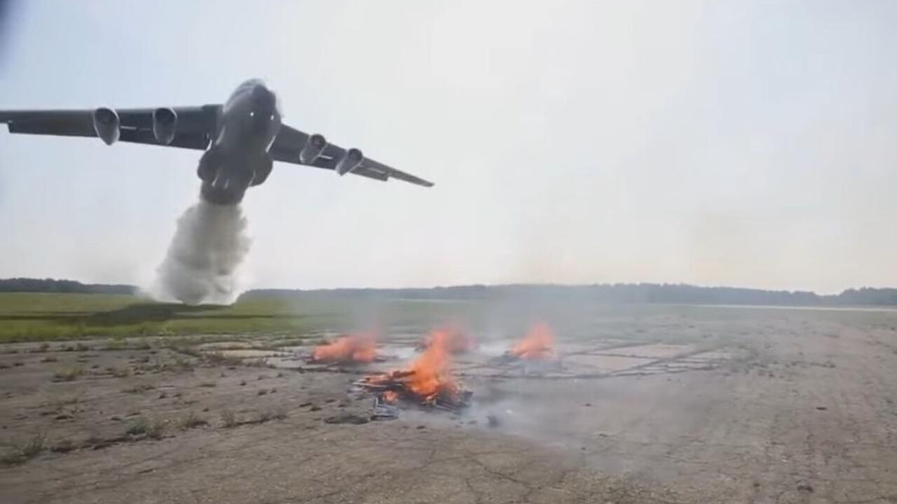 Il-76 gasi požar