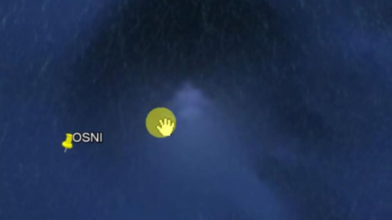 Tihi okean na Google Earthu