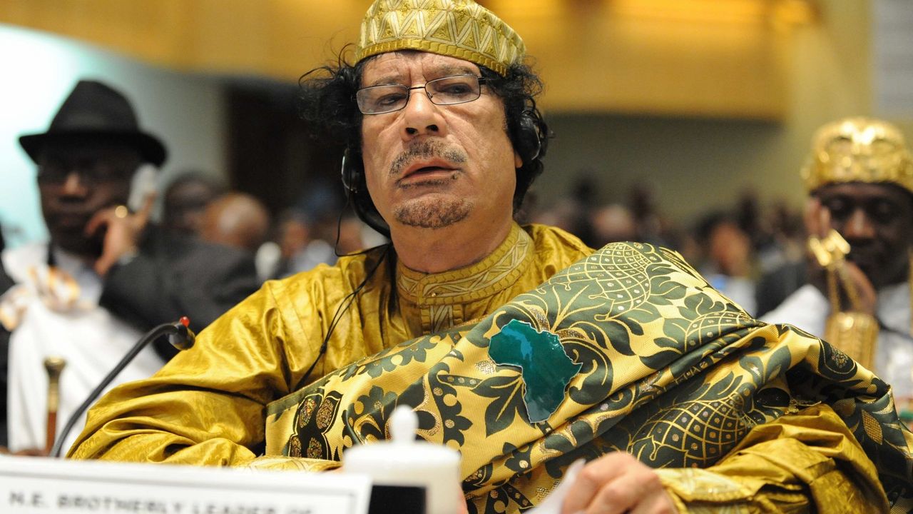 Moamer el Gadafi