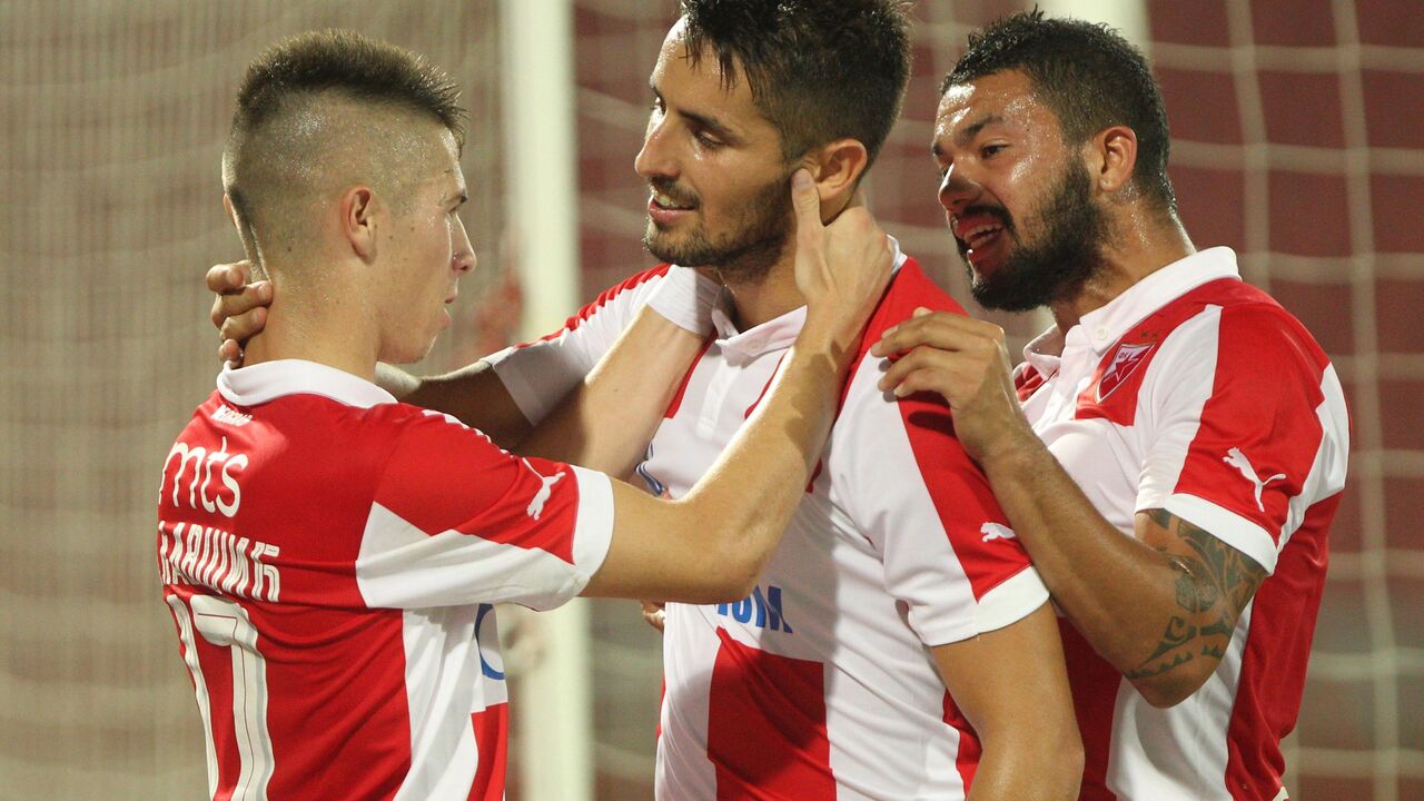 Fudbaleri Crvene zvezde