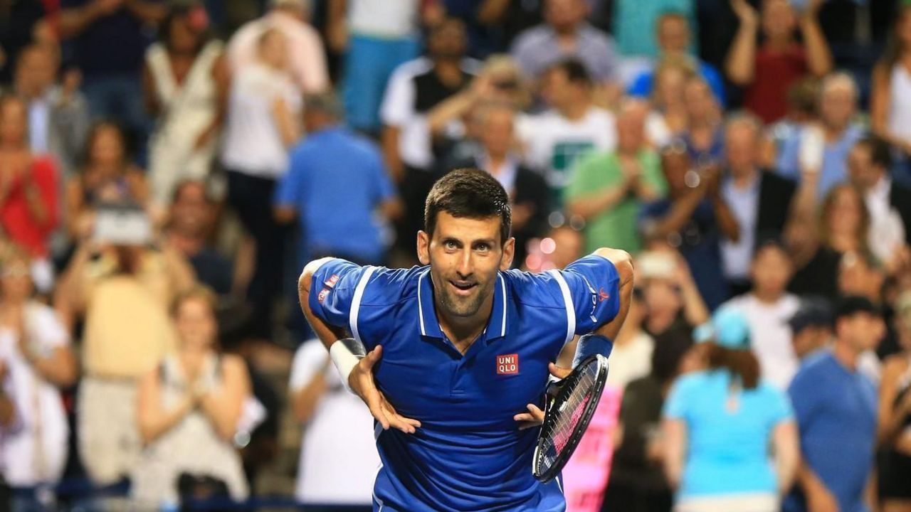 Novak Đoković posle pobede nad Radekom Štepanekom