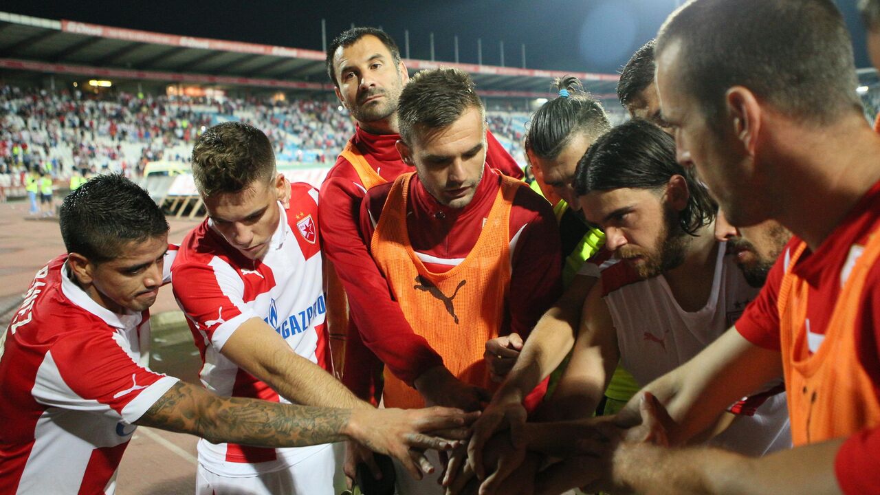 Fudbaleri Crvene zvezde posle poraza od Ludogoreca