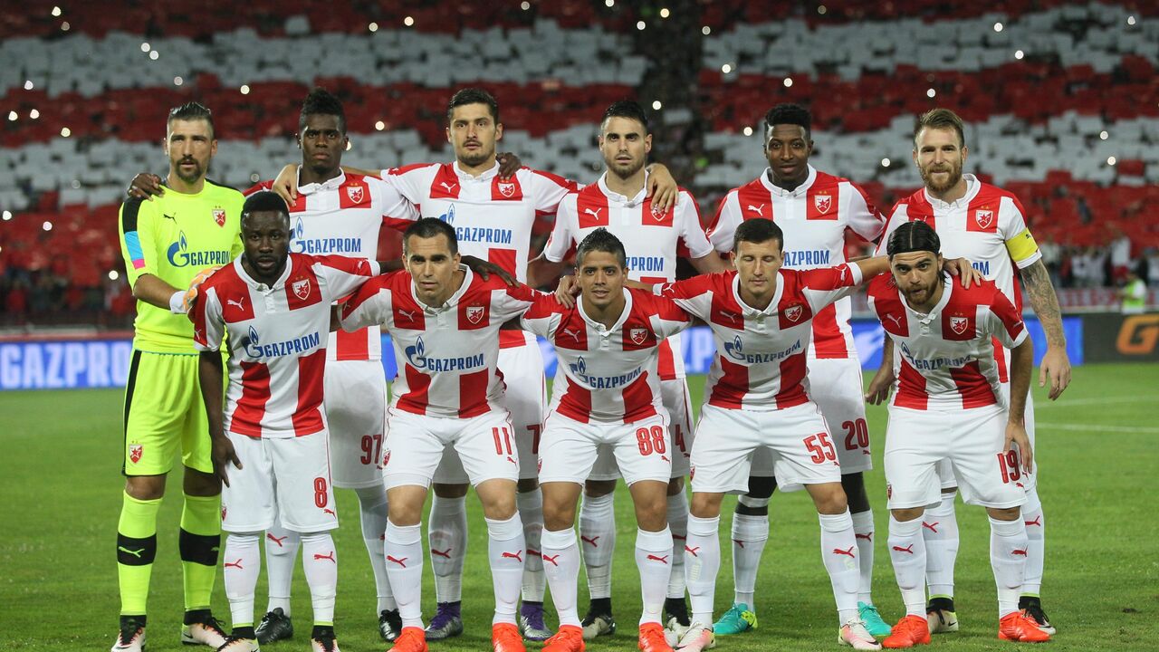 Fudbaleri Crvene zvezde uoči utakmice sa Ludogorecom